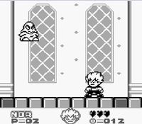 une photo d'Ã©cran de Kid Dracula sur Nintendo Game Boy